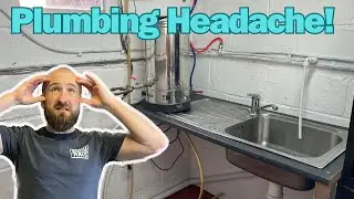 Installing the Hot & Cold Pipework and Electricals