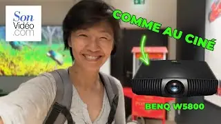 J'étais à Paris pour le lancement du BenQ W5800 à la boutique Son-Vidéo