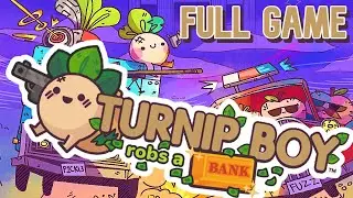 Turnip Boy Robs a Bank - FULL WALKTHROUGH - NO COMMENTARY - [PC HD]