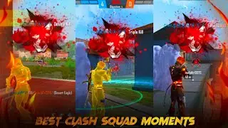 Best Clash squad Moments || #Freefire 🔥#Garena