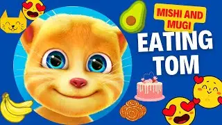 My Eating Tom Fun And Eating Banana Animation Video game #mishiandmugicartoons #eatingtom