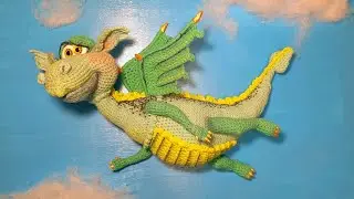 Обзор новой игрушки,  дракончика Мони . Дракоша шкатулочка .