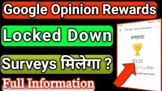 Google Opinion Rewards How to Get Surveys Faster During Lockdown (In Hindi)