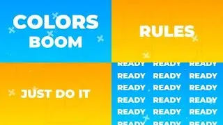 Fresh Typography Opener — After Effects template