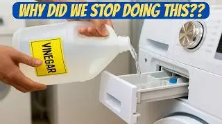 What ACTUALLY Happens When You Pour Vinegar in a Washing Machine?!