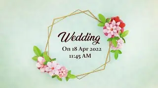 Adobe Premiere Pro Wedding Title project Download