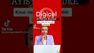 Yon Kliyan Digicel K'ap Joure ak yon ajan Digicel ...