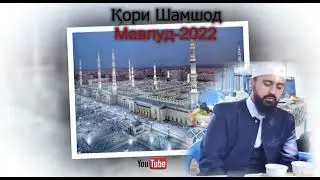 Қори Шамшод.  2022  Мавлуд.