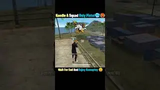 Kill A Squad Only Pistol 🥶🥵#shorts #shorts #freefire
