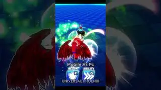 Blade Ball Mobile Vs Pc Users : #shorts #viral #trending #edit