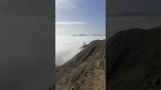Рядом с Коктебелем... И очень низкие облака)