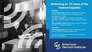 Reflecting on 75 Years of the Federal Republic