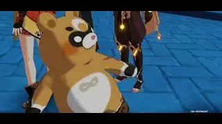 Guoba meets his old friend | Genshin impact