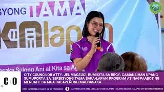 City Councilor, Atty. Jel Magsuci | June 19, 2024