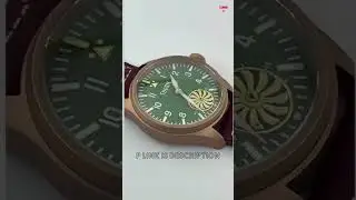 THORN Men's watch CUSN8 Bronze Pilot hand clock 