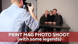 PRINT MAG photo shoot (with some legends) | Chase Jarvis RAW