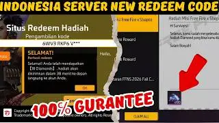 FF Indonesia Server 😱 New Redeem Code Today & FREE Diamonds!