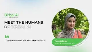Empowering Women in Tech: Tabeena Javaid's Journey at Birbal AI