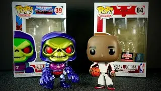 Funko POP Michael Jordan Target Con Exclusive and Skeletor with Terror Claws Target Exclusive