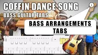COFFIN DANCE | Bass Guitar Tabs | Astronomia | Meme | Chami's Bass (Official Music Video HD)
