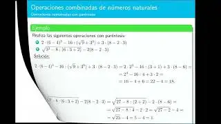 Números naturales #14: Operaciones combinadas con paréntesis