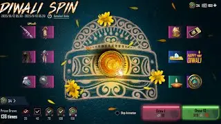 DIWALI SPIN | BUNNY MUNCHKIN AKM #bgmi #crateopening 