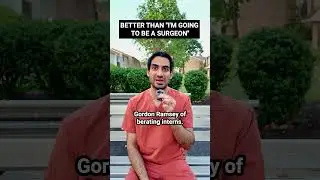 Better ways to say you are going to be a surgeon 