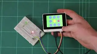Arduino-based Whack-a-LED game using a Wio Terminal