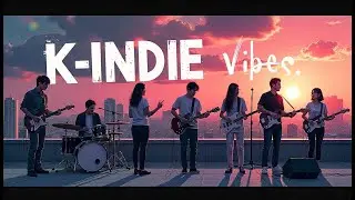 1 Hour  Korean Indie Music Mix – Jazzy, K-Pop| Chill & Relaxing Tunes