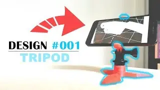 Design it #001 - The first episode - Concept, Sketch, 3D Model, 3D print and use a tripod !