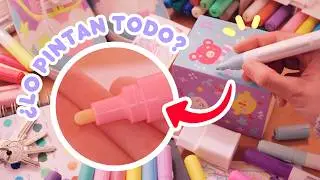 Probando los MARCADORES que PINTAN TODO! 👀✨ (O eso veremos)