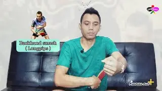 BACKHAND SMASH using LONGPIPS || TUTORIAL || BINTIKERS MERAPAT!!!