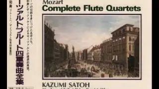 W.A.Mozart: Quartet  in D major, K285 - Kazumi Sato