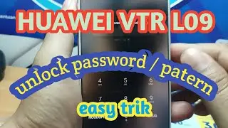 How to HARD RESET HUAWEI VTR L09 | cara mudah reset kata sandi huawei p10 vtr l09 lupa password