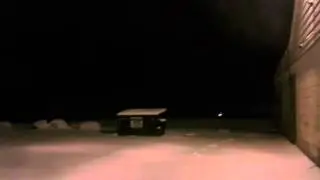 Mikey the Siberian Husky gone in the dark!