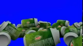 Футаж Mountin Dew Хромакей by Dark Design