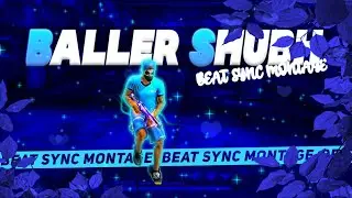 BALLER SHUBH SONG BEAT SYNC MONTAGE FREE FIRE || Vishwas Gaming Official
