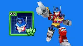 BIG HERO😱OPTIMUS MAXIMUS -  Angry Birds Transformers Gameplay 2020