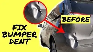 How to Fix a Bumper Dent