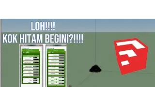 Visualisasi Plugin Make fur (Sketchup)