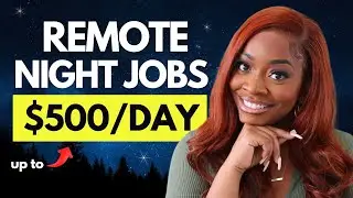 5 Night Jobs You Can Do At Home | Remote WFH 2025