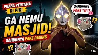 Pertama kali Puasa di PIK, Ga nemu Masjid! Sahurnya pake *a*i? 🥩 🐽
