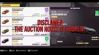 THE AUCTION HOUSE IS BROKEN in Forza Horizon 5