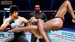 TRUE Bruce Lee vs. Yoga Diva REMATCH | EA Sports UFC 5