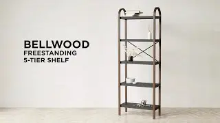 Bellwood Freestand 5 Tier Shelf