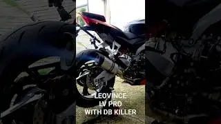 APRILIA RS 660 LeoVince LV PRO Exhaust Sound DB KILLER