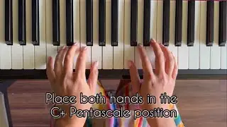 Piano Tutorial: Pentascale - Triad Exercise for Adult Beginners