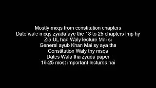 PAK301 TODAY / CURRENT FINAL TERM CURRENT PAPERS SPRING  2024