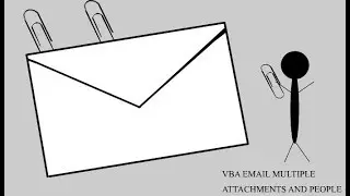 VBA Email Excel Multiple Attachments and People in Outlook