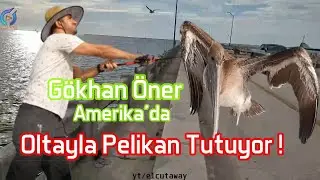 Gökhan Öner Oltayla PELİKAN Tutuyor - Tüm Özet - Gokhan Oner ABD